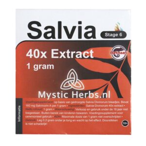 Salvia Mystic 40X Extract – 1 gram